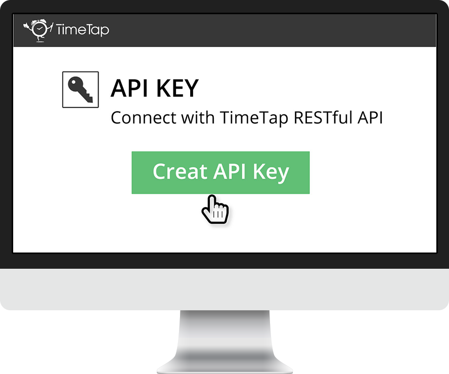 Get public and private keys for API connection